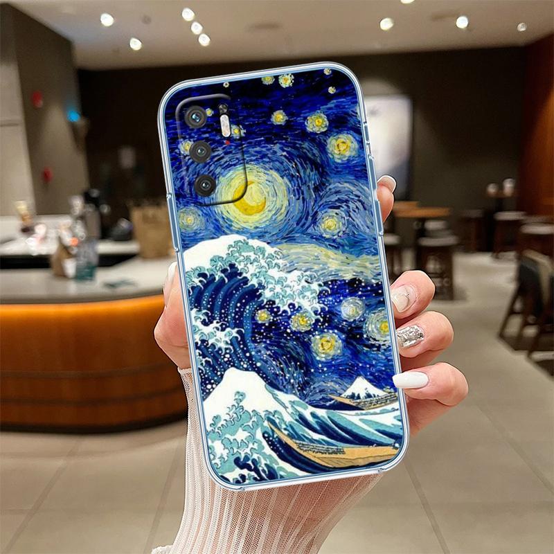 UP32 Great Wave off Kanagawa Transparent Phone Case for Motorola Moto Edge 20 30 40 50 S30 Fusion Ultra Pro Neo Lite + G200 G23