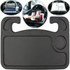 2 in 1 Steering Wheel Holder Car Table Travel Work Dining Stand Laptop Board Food Tray Drink Cup Mount Universal Vehicle Bracket
