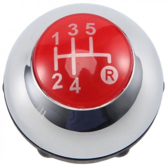 5 Speed Gear Knob Transmission Lever knob Manual for 500 2012-2018