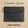 Simple Retro A5 Leather Briefcase Thick Waterproof Design Portable Large Capacity Business Document Storage Bag