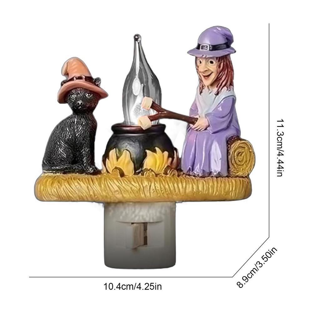 Flickering Light Bulbs Spooky Halloween Lamp Indoor Halloween Lights Bedside Lamps LED Night Light Table Lamp Roasting B