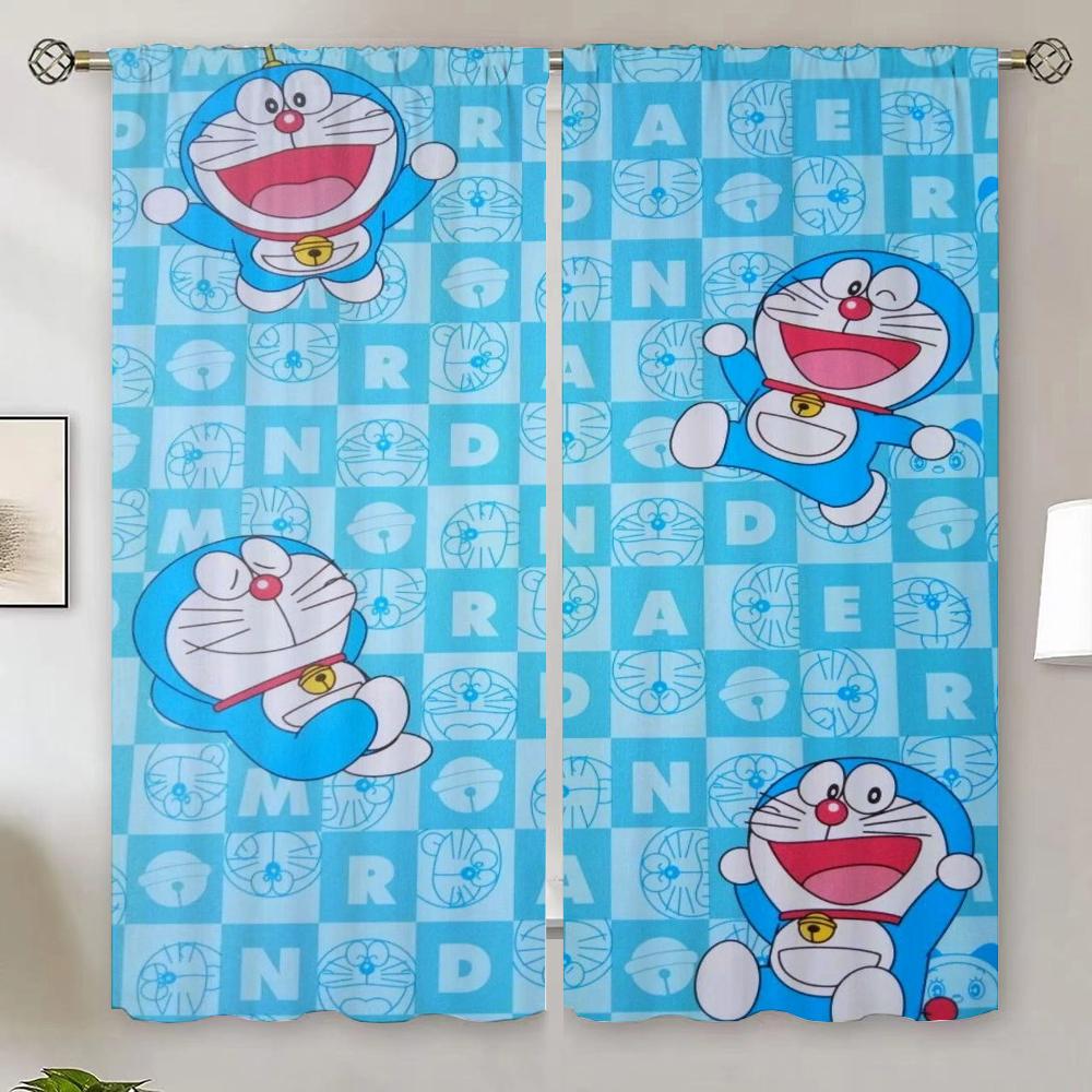 D-Doraemons Luksusowe Zasłony do Salonu dla Salonu 2 Eleganckie Sztuki Tanie Rzeczy z Darmową Wysyłką do Domu Zasłona Prysznicowa