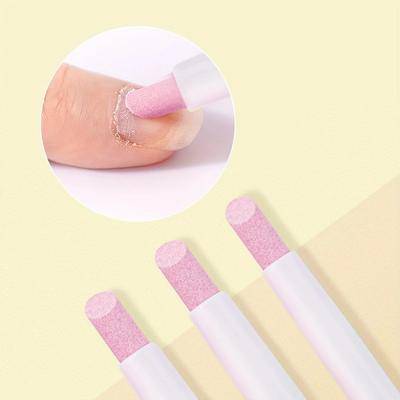 10pcs-Nail Tool Polishing To Remove Dead Skin, Ceramic Quartz Pen for Pushing Nail Surface