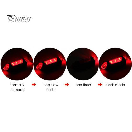 Luz trasera LED universal para bicicleta, superbrillante, resistente al agua, recargable vía USB, instalación sencilla, linterna de seguridad para ciclismo trasero de bicicleta