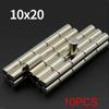 10x20MM Super Powerful N35 NdfeB Permanent Magnetic imanes Strong Round Neodymium Magnet Refrigerator Magnets