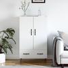 Highboard White 69.5 x 31 x 115 cm Particleboard