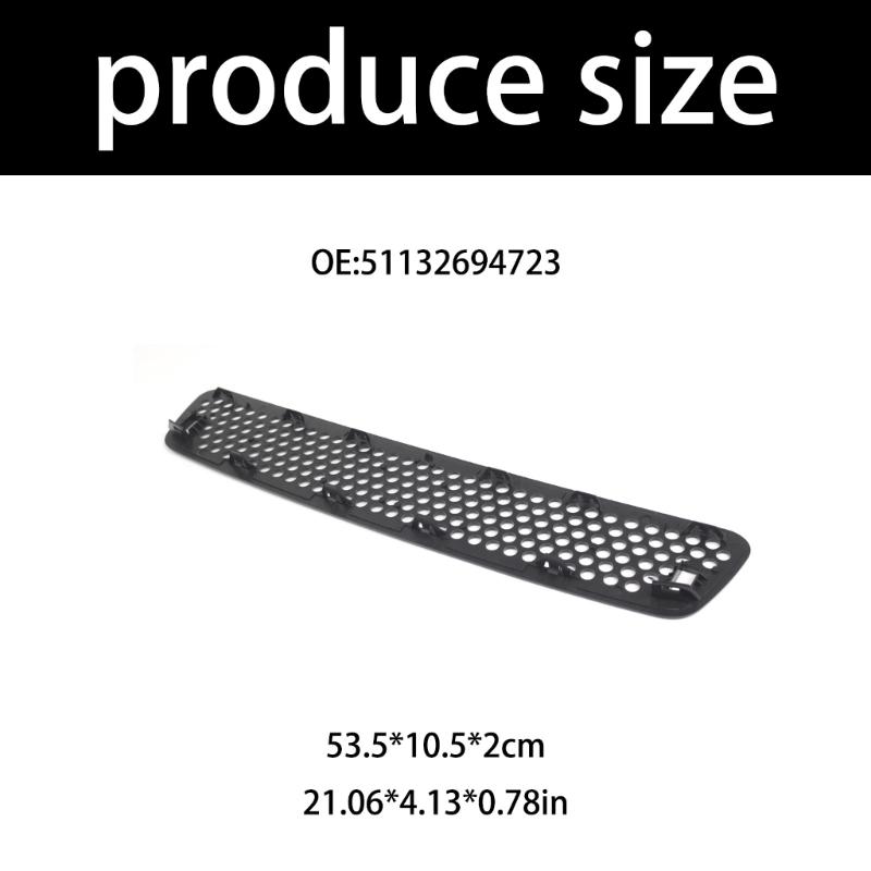 Easy Install No Cut Required Radiator Grille Accuracy Engineered Front Bumper Grille Simple Installs for Vehicle E46