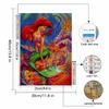 5D Diy Diamond Painting Mermaids and Lobsters Full Drill Rhinestones Mosaic Embroidery Handmade Products Home Decor Gift