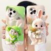 For Infinix Note 12 Pro 4G Case X676B Cute Rabbit Cartoon Cover Soft TPU Phone Case For Infinix Note 12 2023 Note12 VIP 4G Shell