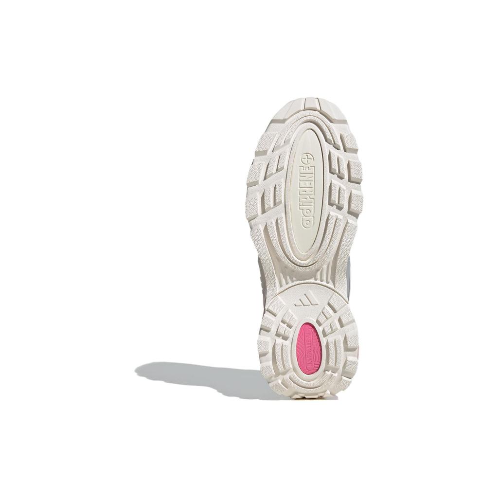 Adidas Wonder Runner Pro Modne Wygodne Owijane Materiałem Niskie Casualowe Buty do Biegania Unisex Sneakersy Szaro-Różowe IF1652