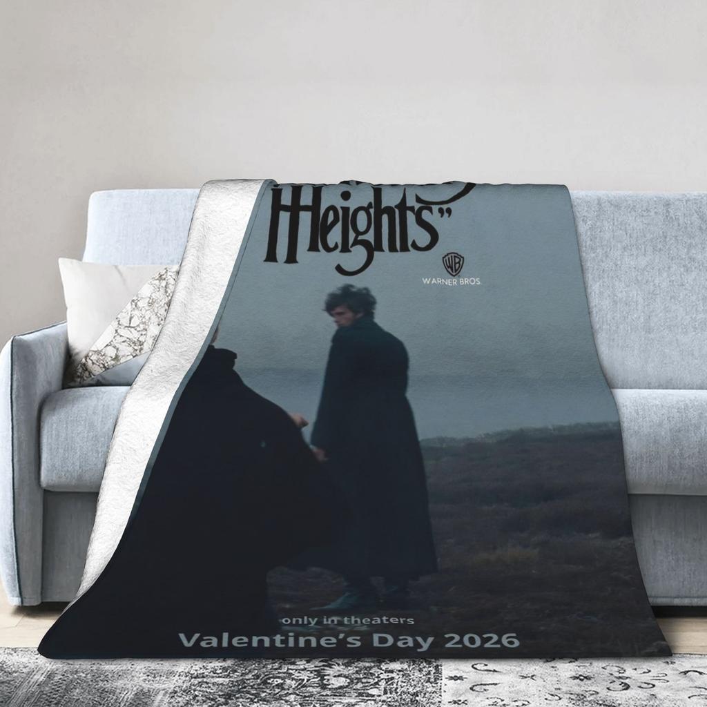 Wuthering Heights 2026 Movie Accessories Blanket Super Soft Cozy  Throw Blankets for Bed 50x60 Inches Multi-size Bedding Throws