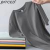 BITCED Bavlněné tričko s krátkým rukávem Pánská móda Košile s volným polovičním rukávem Košile s potiskem
