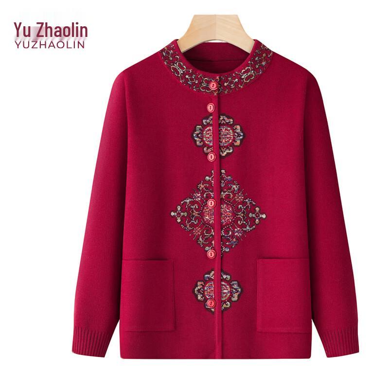 YUZHAOLIN Women's Winter Thickened Knit Cardigan