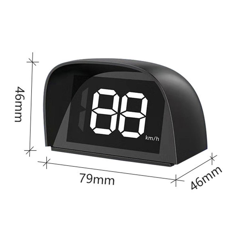 New GPS Head Up Display For All Car Digital Speedometer HUD Plug and Play Big Font Auto Electronics Accessories Speed Display