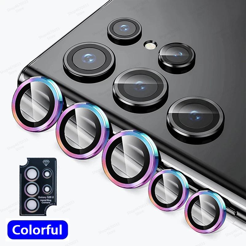 8K Ultra HD Metallring Kamera Schutzglas Für Samsung S26 S25 S24 Ultra Plus Einfache Installation Objektivring Abdeckung Folie Zubehör