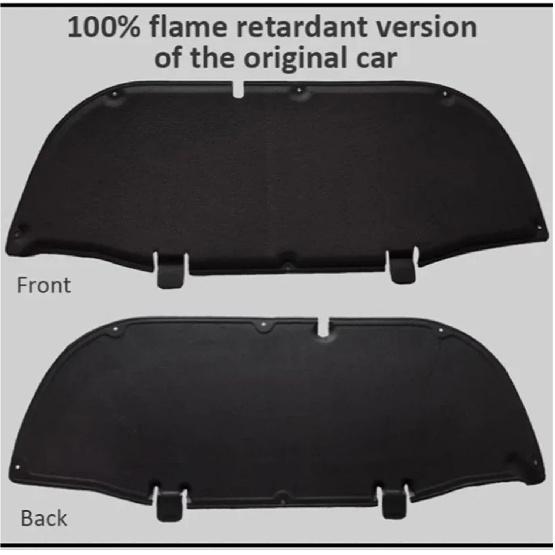 Front Hood Engine, Compatible With Land Rover Range Rover L405 2013 2014 2015 2016 2017 2018 2019 2020 2021 Soundproof Mat Car Accessories(B2)