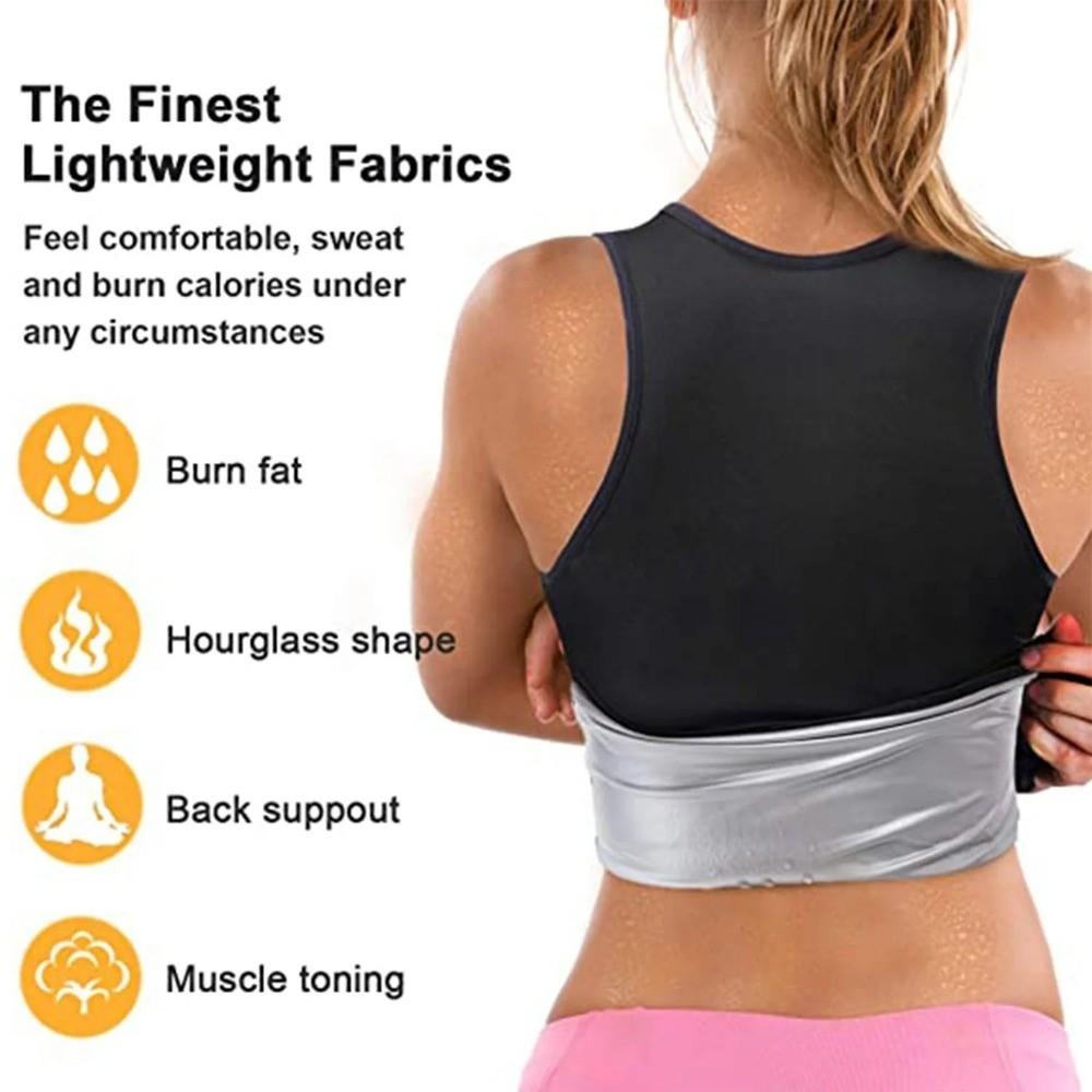 Zipper Design Women  Shapewear Jumpsuit Cut Body Shaper Burner Fat Sauna Suit  Fitness Training