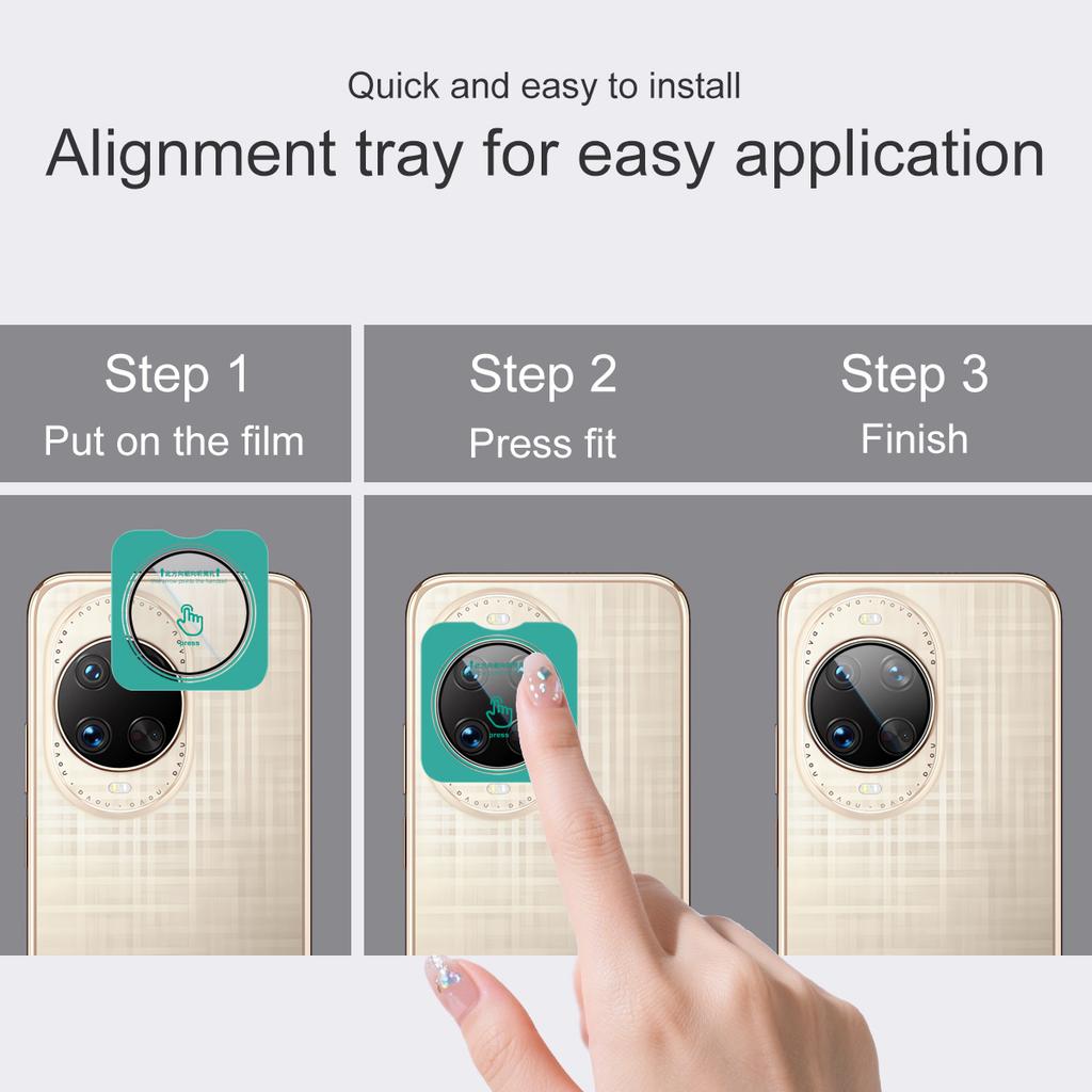 For Huawei Nova 14 Ultra Glass IMAK High Definition Glass Lens Film Self-positioning Version