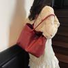 Large Capacity Woven Pattern Indentation Tote Bag Women's 2025 Summer New Fashion Texture Versatile Shoulder Handbag Women