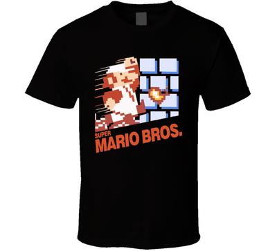 Super Mario Bros Nintendo Game T Shirt Mens Womens Tees Top