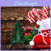 Beautiful Handcrafted Wooden Christmas Tree Decoration Gift For Festive Table Display