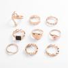 Snake Rings for Women Fashion Jewelry Ring Sets Vintage Bague Femme Rings for Girls Adjustable Finger Ring Anillo