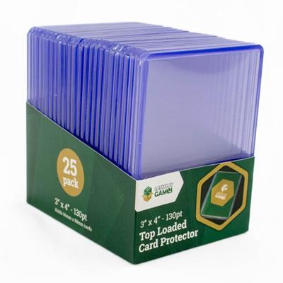 LPG Top Loaded Card Protector 3x4" 25pcs (130pt)