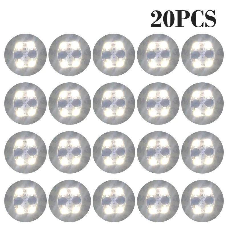 350PCS Luminous Coaster LED Bar Drinks Cup Pad Wine Liquor Bottles Coaster Atmosphere Light Cup Sticker Light-emitting Props