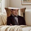 M-Matt Smith Cushion Cover Pillowcase Anti-Dustmite Living Room Sofa Decor Cushion Room