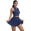 Nessaj Yoga Set Mit Porckets Frauen Workout Kleidung Hohe Taille Kleid Shorts Ärmellose Weste Fitness