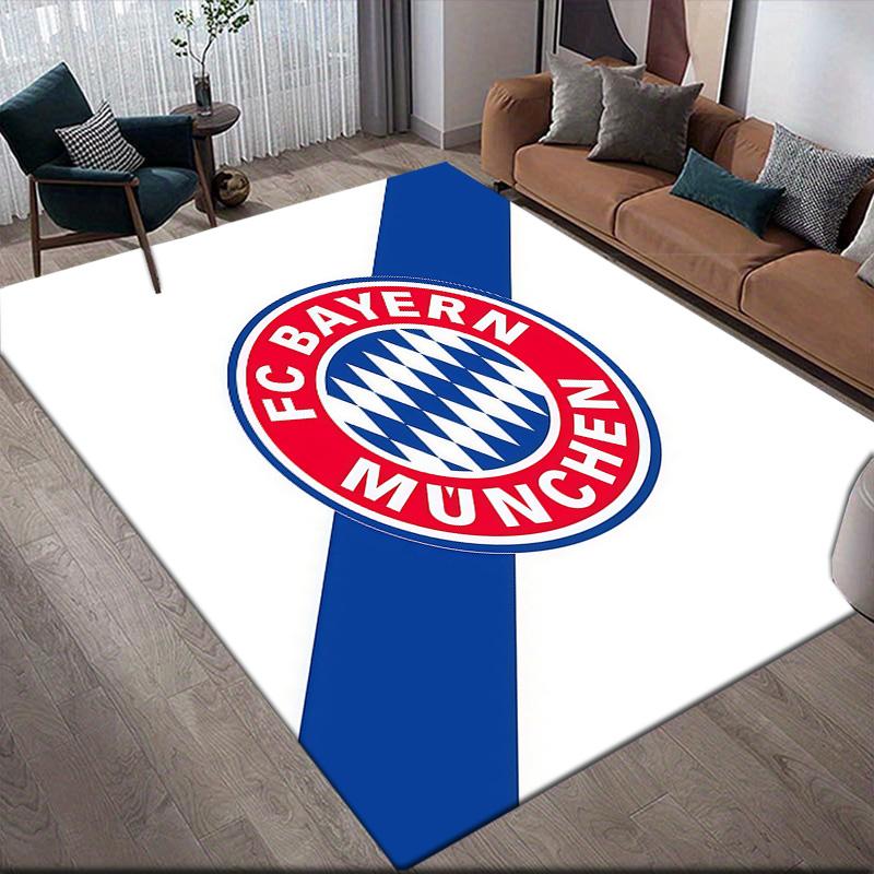 Millwall Football Club Flannel Pattern Square Carpet,Area Rug,Carpet Rug for Living Room Bedroom Sofa Playroom Decor,Non-slip Floor Mat