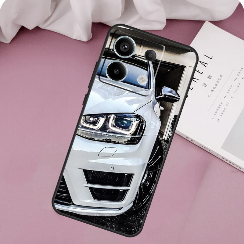 Sport Car Golf 7 Case For Redmi Note 13 Pro Plus 9 10 11 12 Pro 10S 11S 12S Redmi 12 9C 10C 12C 13C Cover