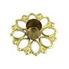 European Wrought Iron Holder Decorative Candlestick Stand Decoration for Home Bedroom Room Dormitory