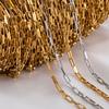 1M Stainless Steel Trend Hollow Rectangle Box Chain for Necklace Bracelet for DIY Men Jewelry Making Findings Bag Chain Supplies