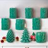 Silicone Scented Candle Molds Merry Christmas Soap Making Tools New Candle Mold
