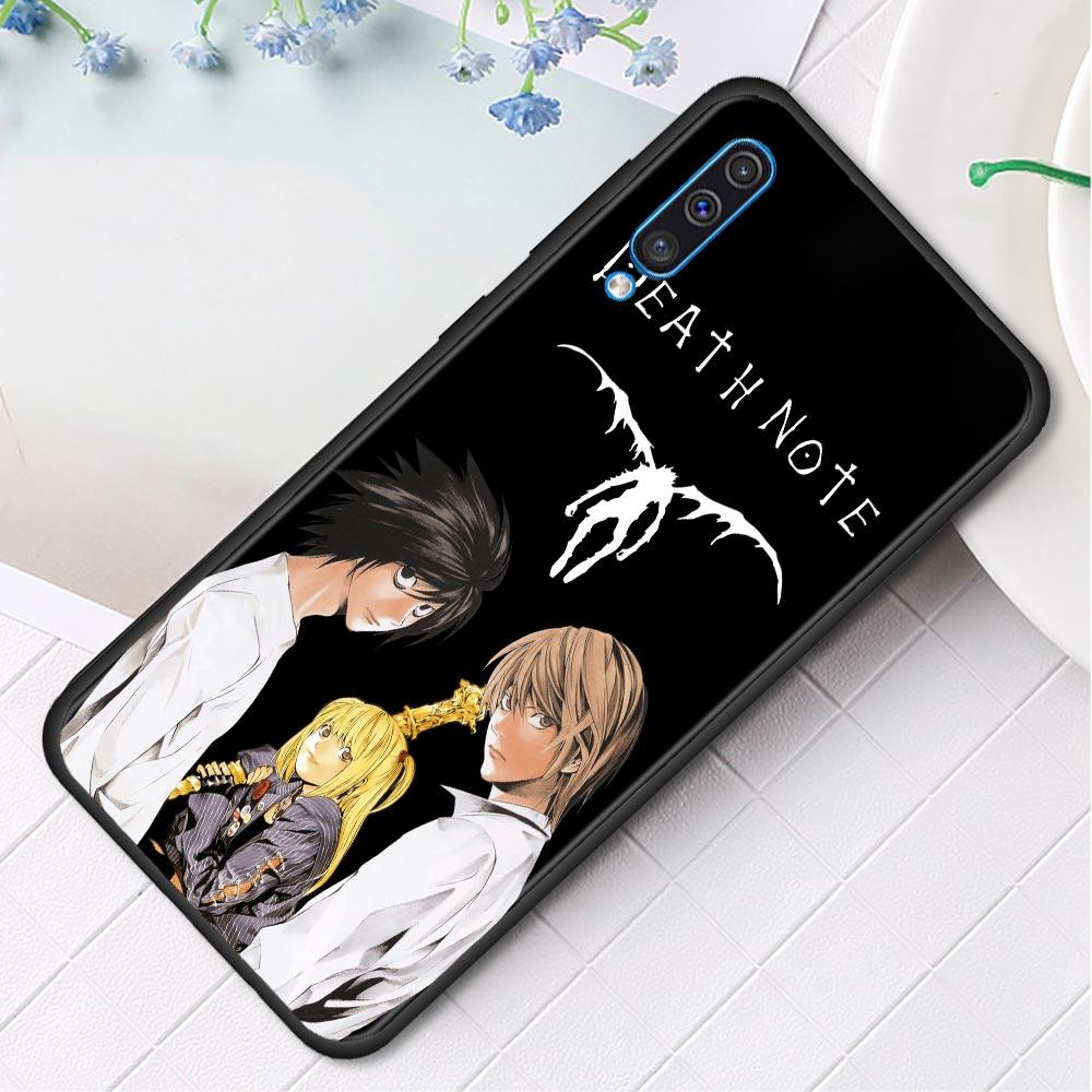 Anime Death Note Ryuk and Yagami Light For Samsung A50 A30 A30s A20s A20e A20 A10 M51 M31 M31s M30s M62 M52 M22 M12 M11 M21 Case