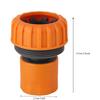 1 Inch PP Water Pipe Connector Good Sealing, No Leakage, Simple and Robust  , Good Flexibility Quick Hose Coupler 5 Pieces