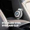 For BMW Stainless Steel Car Sunglasses Clip Sun Visor Glasses Hanger M 1 3 4 5 6 7 Series X1 X3 X4 X5 G20 G38 F48 E36 E39