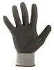 Work gloves, latex-coated polyester (foam), 3141X, size 8