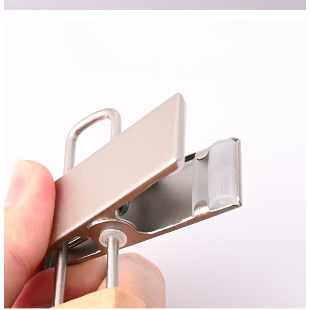 Nature  Solid Wood Deluxe Wooden Pants Hangers Bottom Hanger Jeans Hanger Skirt Hanger with 2-Adjustable Clips Anti-Rust Hook