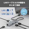 Buffalo USB-A Docking Station 3-Port Hub & Gigabit LAN Adapter