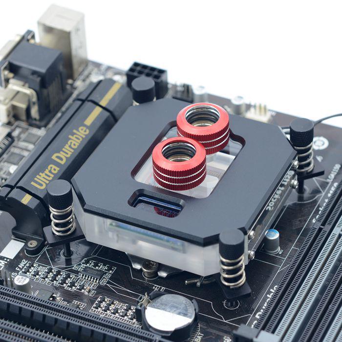 FREEZEMOD UPR-2020I CPU Water Block with LCD Temp Display for Intel