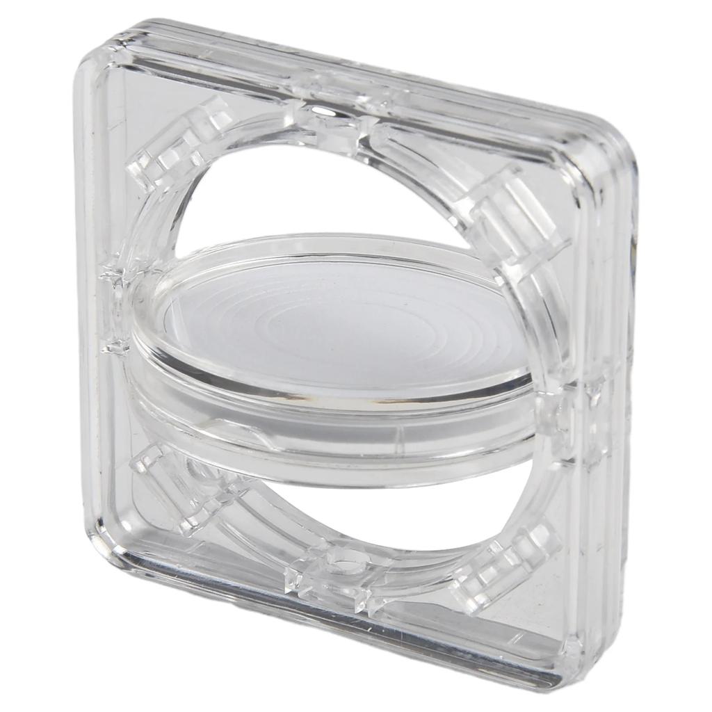 1PC 4cm Acrylic Transparent Coin Holder Coin Display Case Collecting Box Commemorative Medal Storage Capsules Holder Container