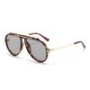 New European and American large frame toad glasses UV protection fashion glasses Internet celebrity trendy men and women sunglasses S