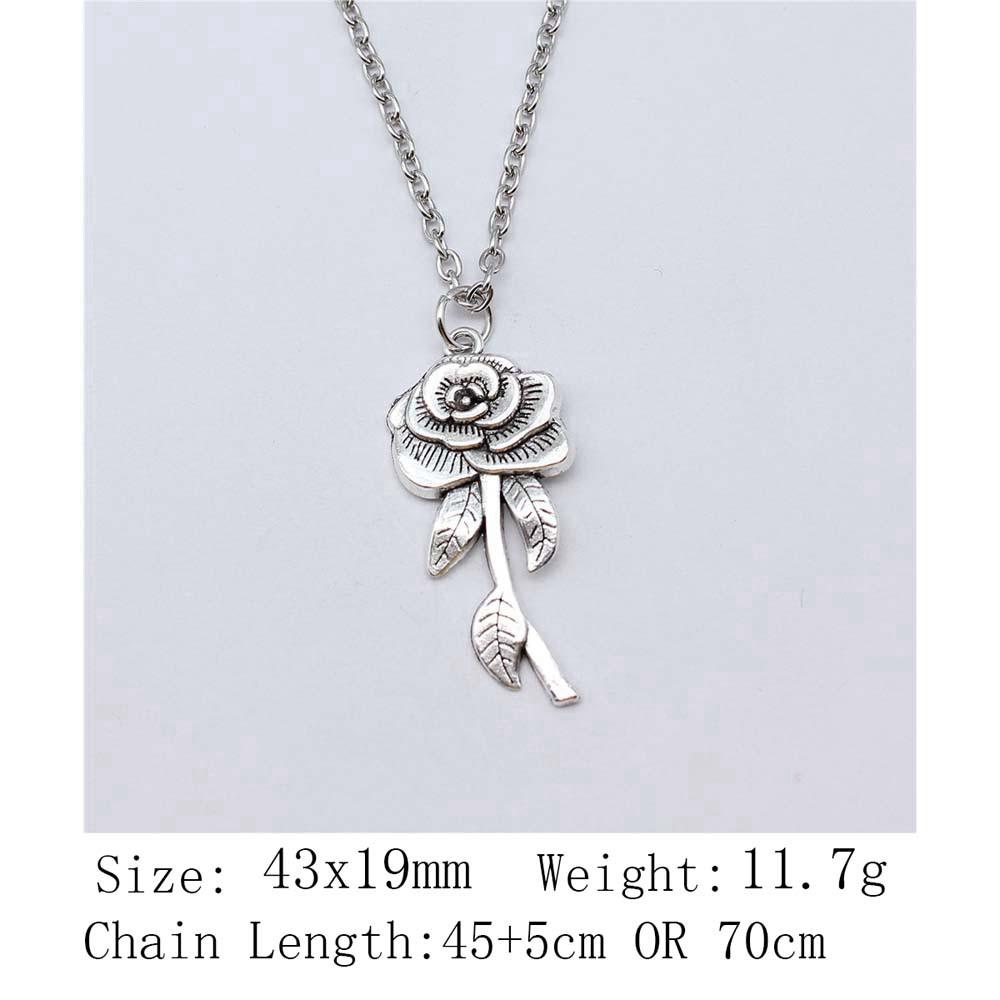 Back To School Christmas Necklace Flower Of Life 45cm Or 70cm Long Chain Necklace Home Garden Necklaces With Pendant