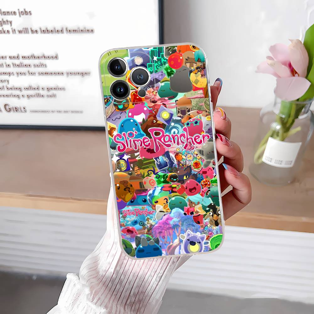 popular Game S-Slime R-Rancher For iPhone 17 Air 16 Pro Max 15 14 13 12 11 Plus phone Case
