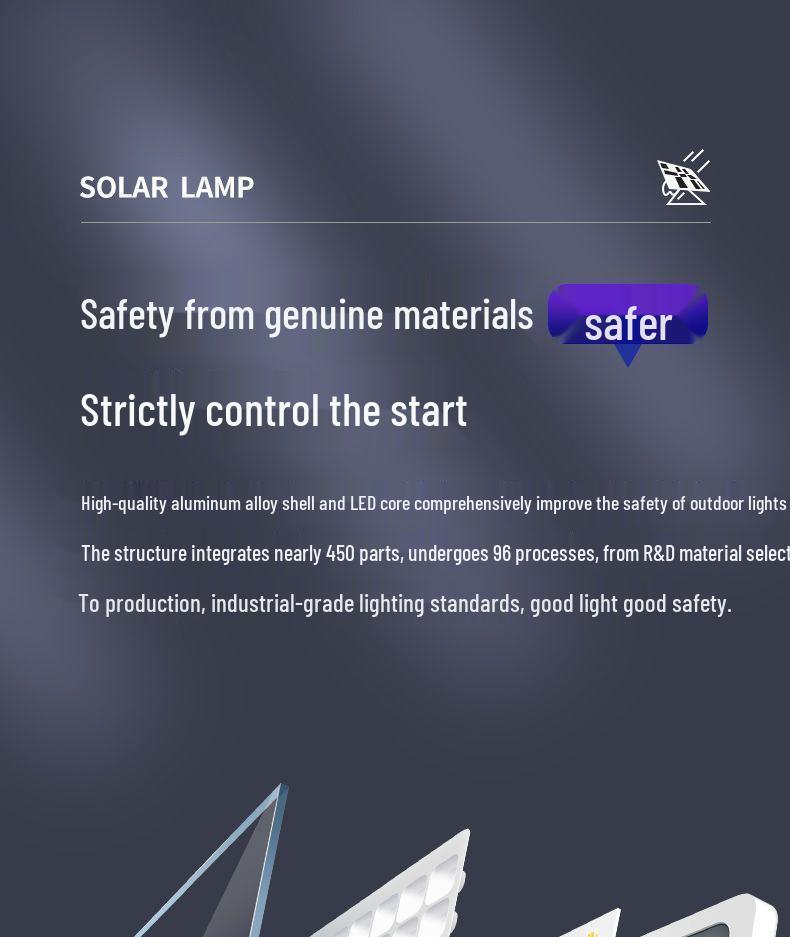 Ultra Bright Solar Waterproof Outdoor Street & Courtyard Light
