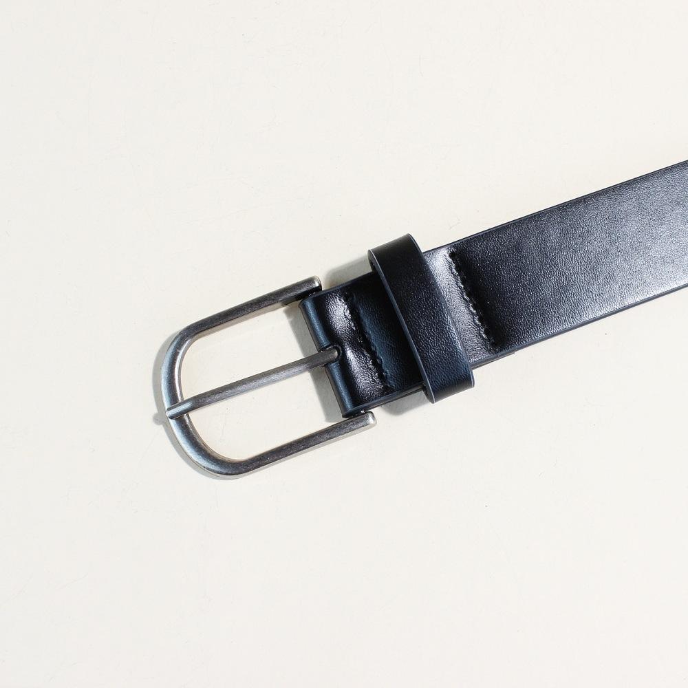 American Hip Hop Belt Women'S Belt Belt Punk Style Air Eye Hollow Black Casual Pants Belt Women