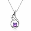 Angel Wing Pendant Necklace - Women's Luxury Forest Style Collarbone Chain