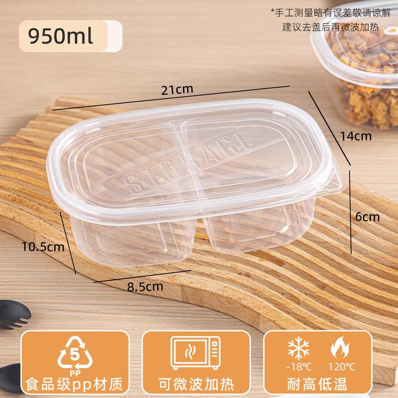 Disposable Divided Meal Prep Containers